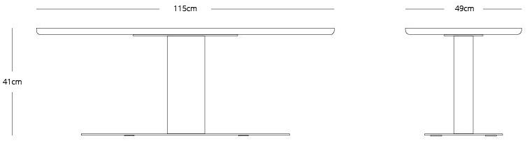 Liqui Contracts Овальный журнальный столик Georgie sun-id-1390509 - Вид №7