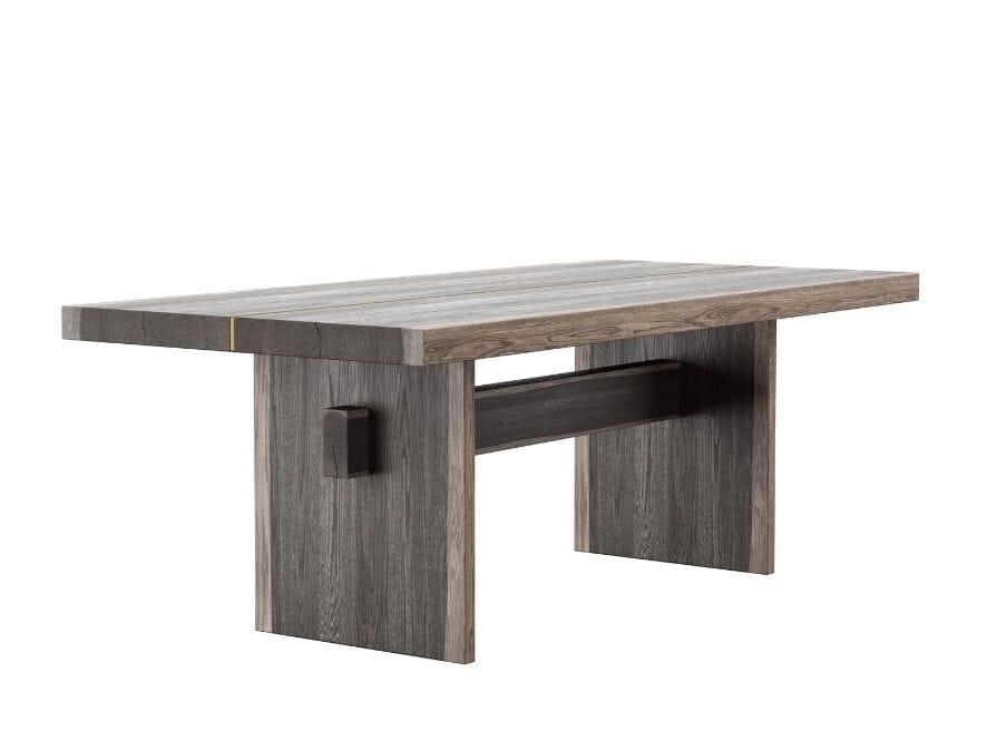 Прямоугольный обеденный стол из дуба NORD ARIN Beams ARCH-00056014 - Вид №2