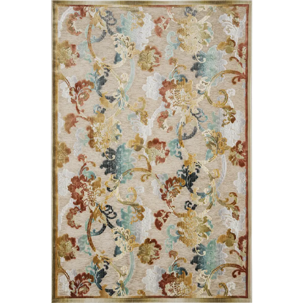 Ковер вискозаСимфония/29J 195x280 см цвет мультиколор 82905233 STLM-2048328 CTIM  - Вид №1