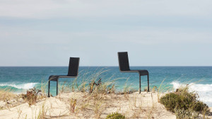 Полиуретановый консольный штабелируемый стул