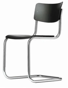 Thonet Консольный стул с сиденьем и спинкой из фасонной фанеры S 43