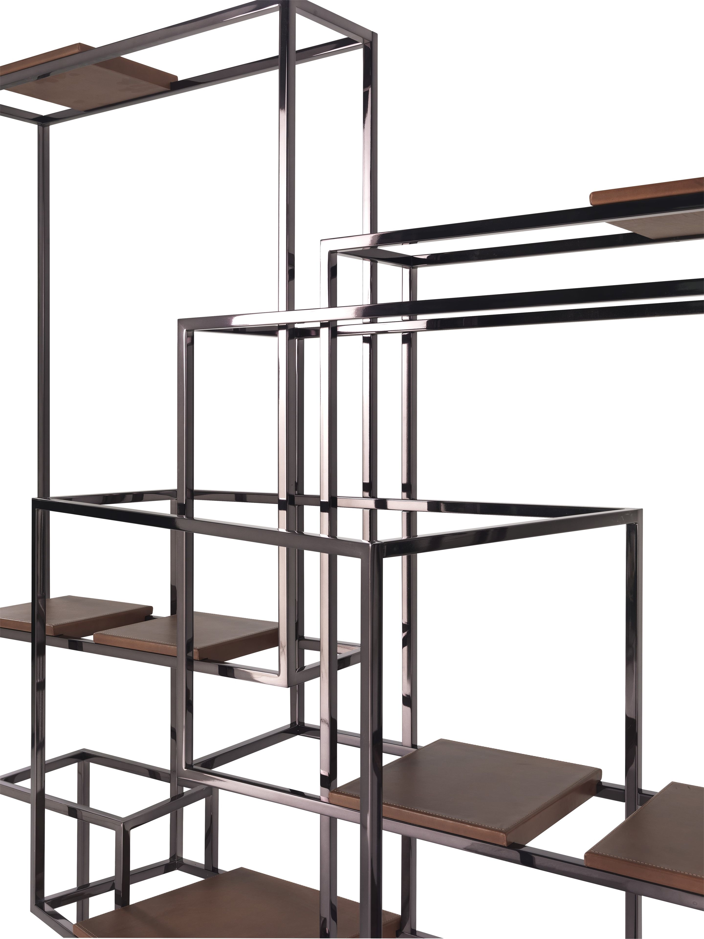 Латунный подвесной книжный шкаф Gianfranco Ferré Home Matrix ARCH-00019452 - Вид №5