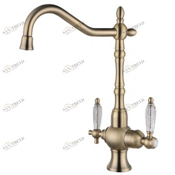 Zorg ZR 336 YF-22 Br Смеситель для кухни Zorg 305х230 