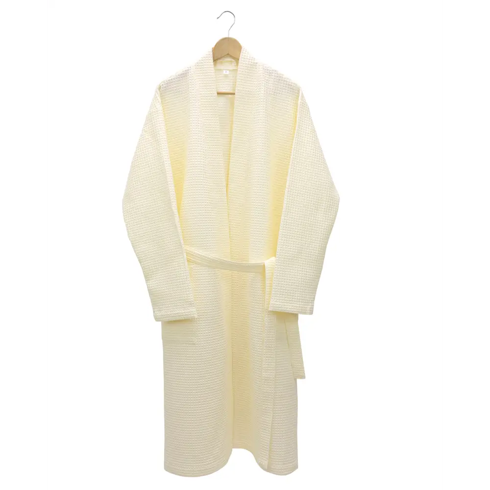 Халат вафельный без капюшона размер M цвет бежевый Santreyd STLM-2055218