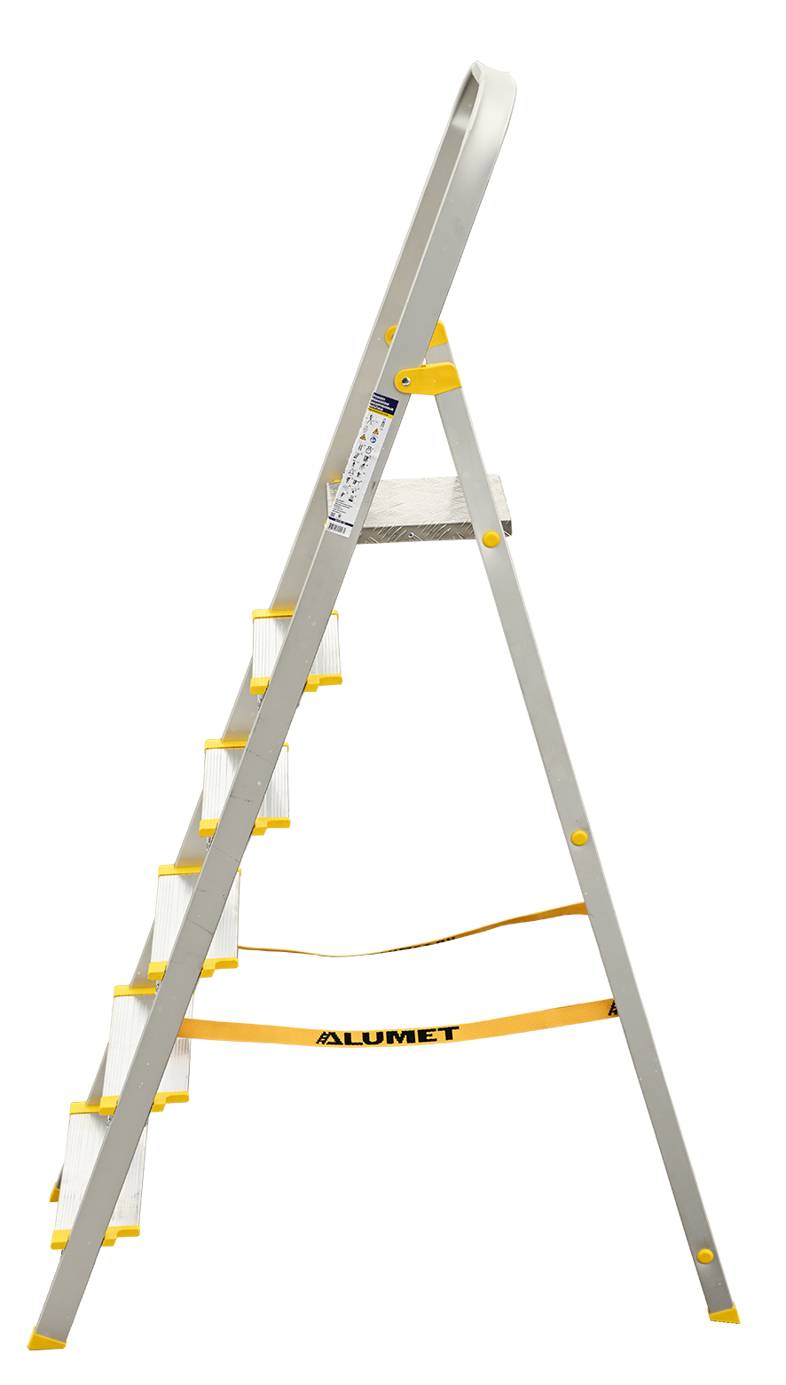 Стремянка односекционная Алюмет АS706 9124876 STDN-0013984 - Вид №1