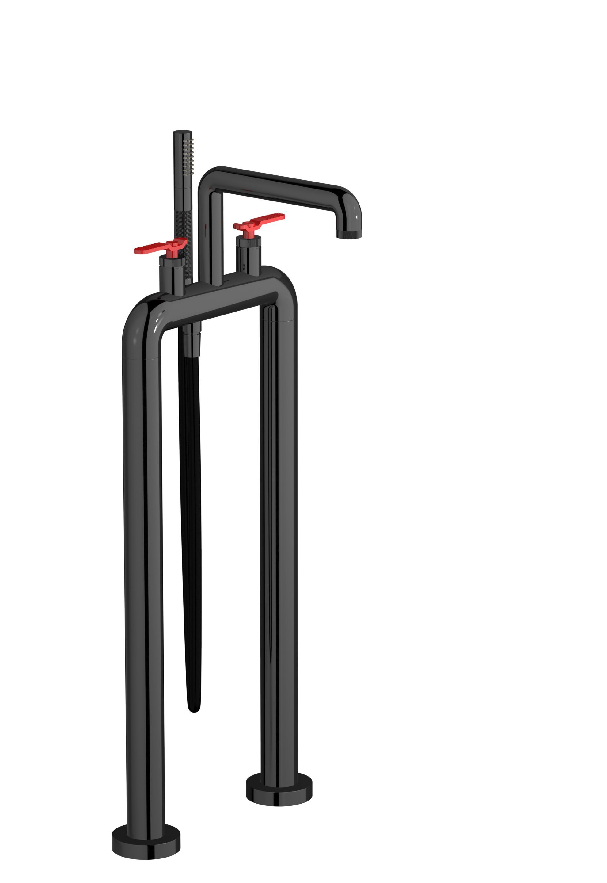 Напольный смеситель для ванны с ручным душем IB Bold ARCH-00116595 - Вид №3