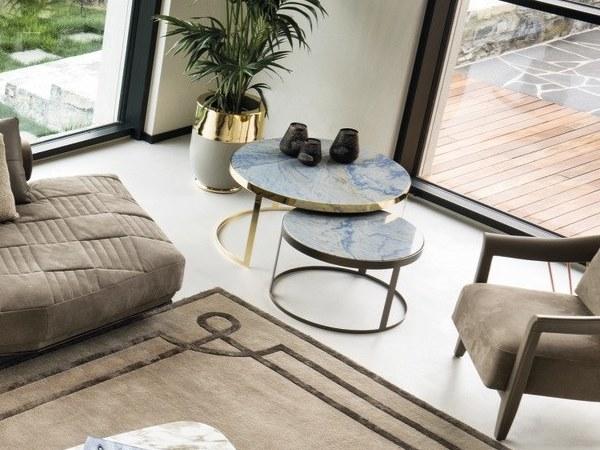 Longhi Круглый журнальный столик штабелирования Loveluxe 2018 – illusion collection sun-id-1374530 - Вид №2