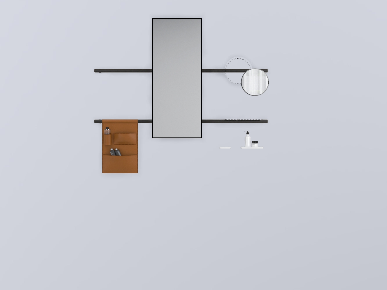 SWSTRE-RO+SWSPR-NM+SWSPI-NM+SWM10-BI+SWM20-BI+SWSCR-NA . прямоугольный дерево cielo Siwa Ceramica Cielo