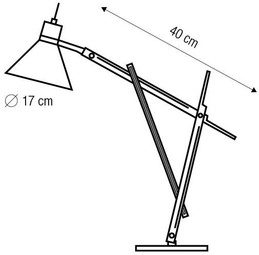 luxcambra Настольная лампа регулируемая Trens sun-id-1484503 - Вид №3