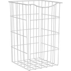 Корзина для белья 25x25x40 см цвет белый 82135305 STLM-2039768
