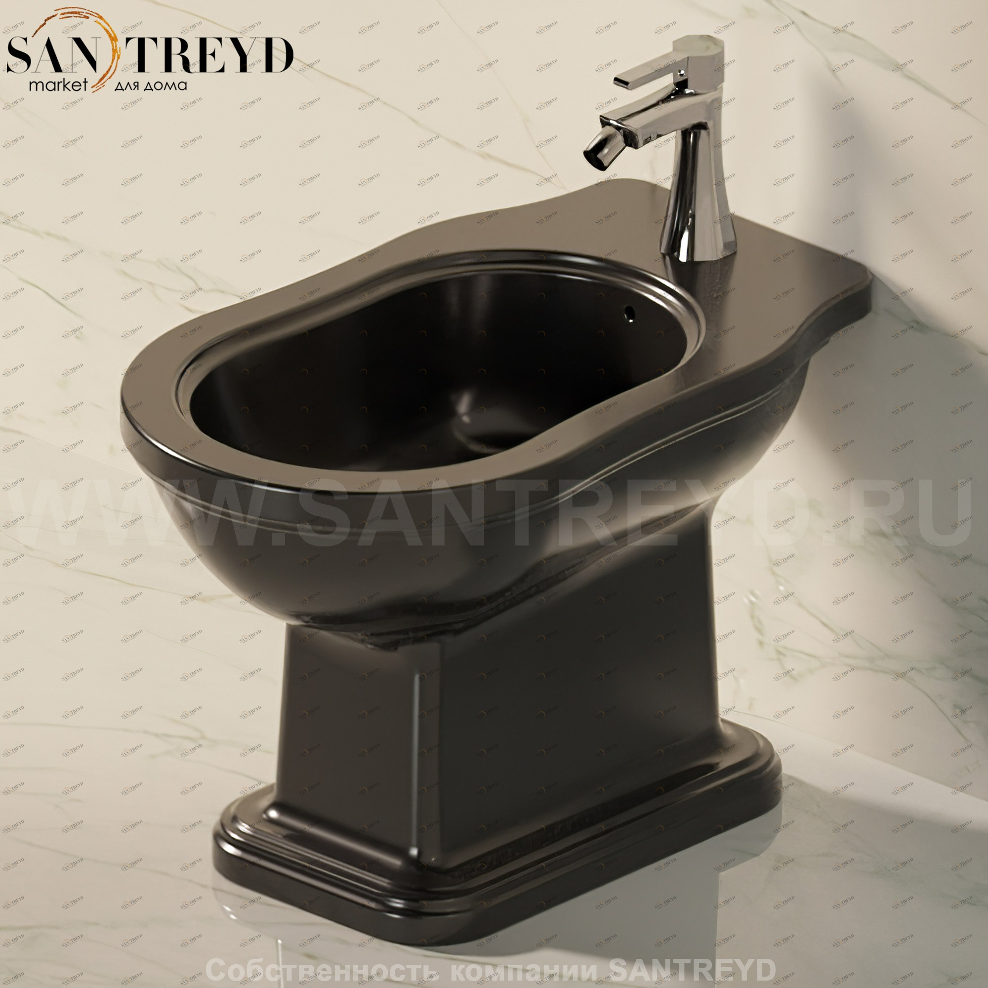 60059017 Биде напольное Efi Ceramica Flaminia