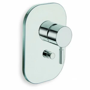 CRIPM659 Внешние части смесителя для ванны / душа с 2 выходами для CRICS535 и накладкой из АБС-пластика Cristina Rubinetterie