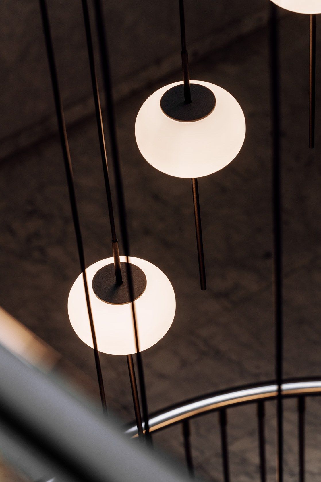 Опаловое стекло светодиодный подвесной светильник Milan Iluminacion Astros ARCH-00099813 - Вид №12