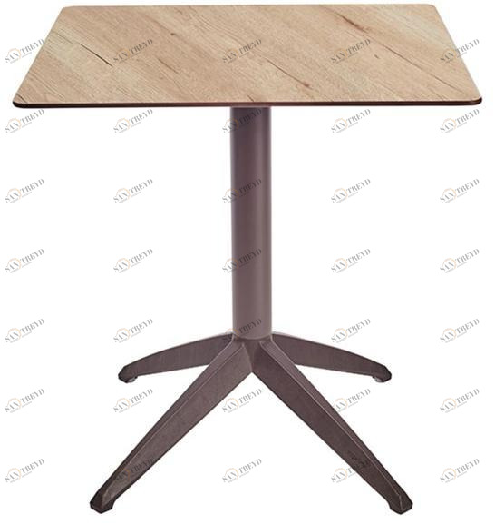 Ezpeleta Квадратный садовый стол из полипропилена и hpl Quatro Mhk-qufc