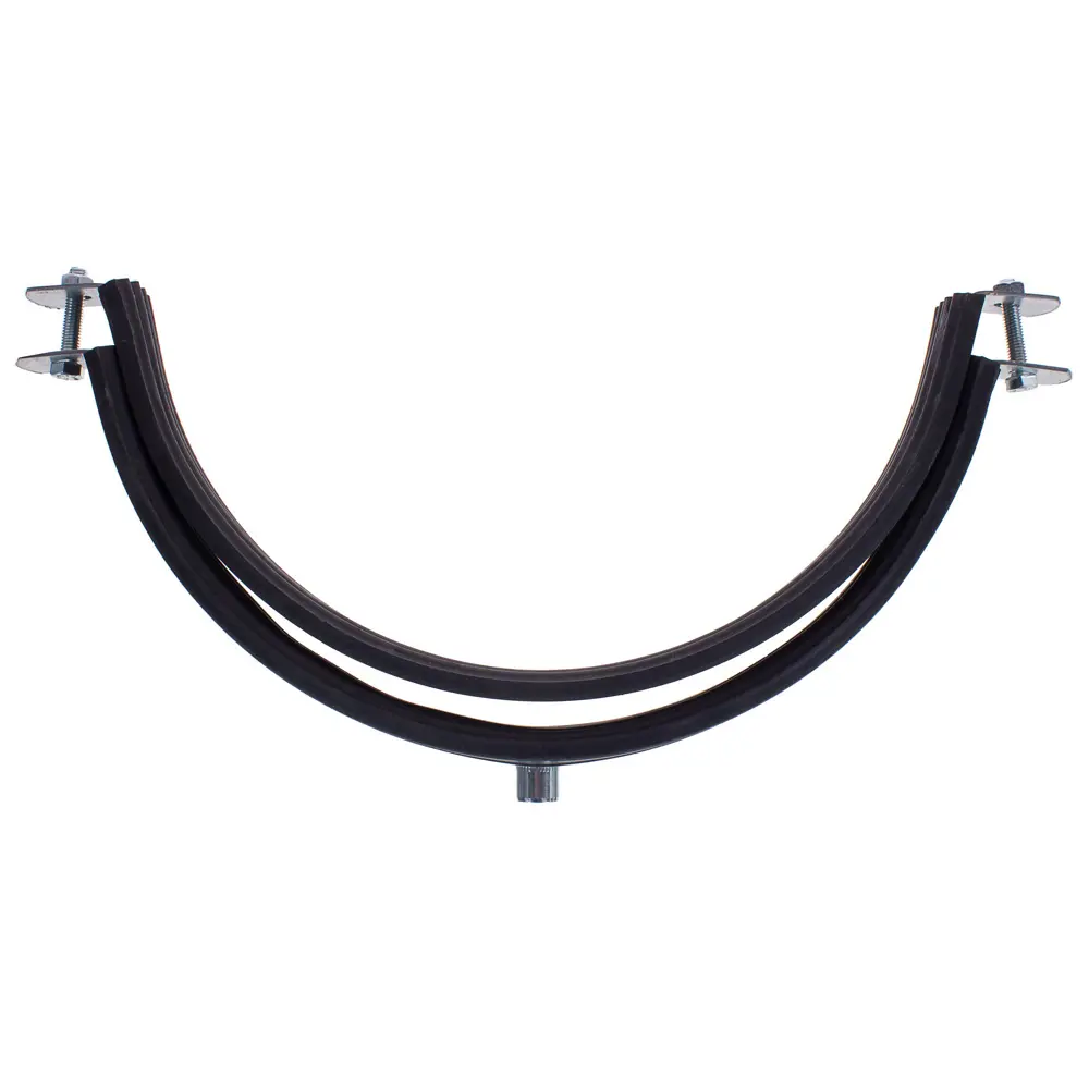 Хомут с резиновой прокладкой и пресс-гайкой М8, 202 мм ПЕТРОТЕХ STLM-2044892 - Вид №1