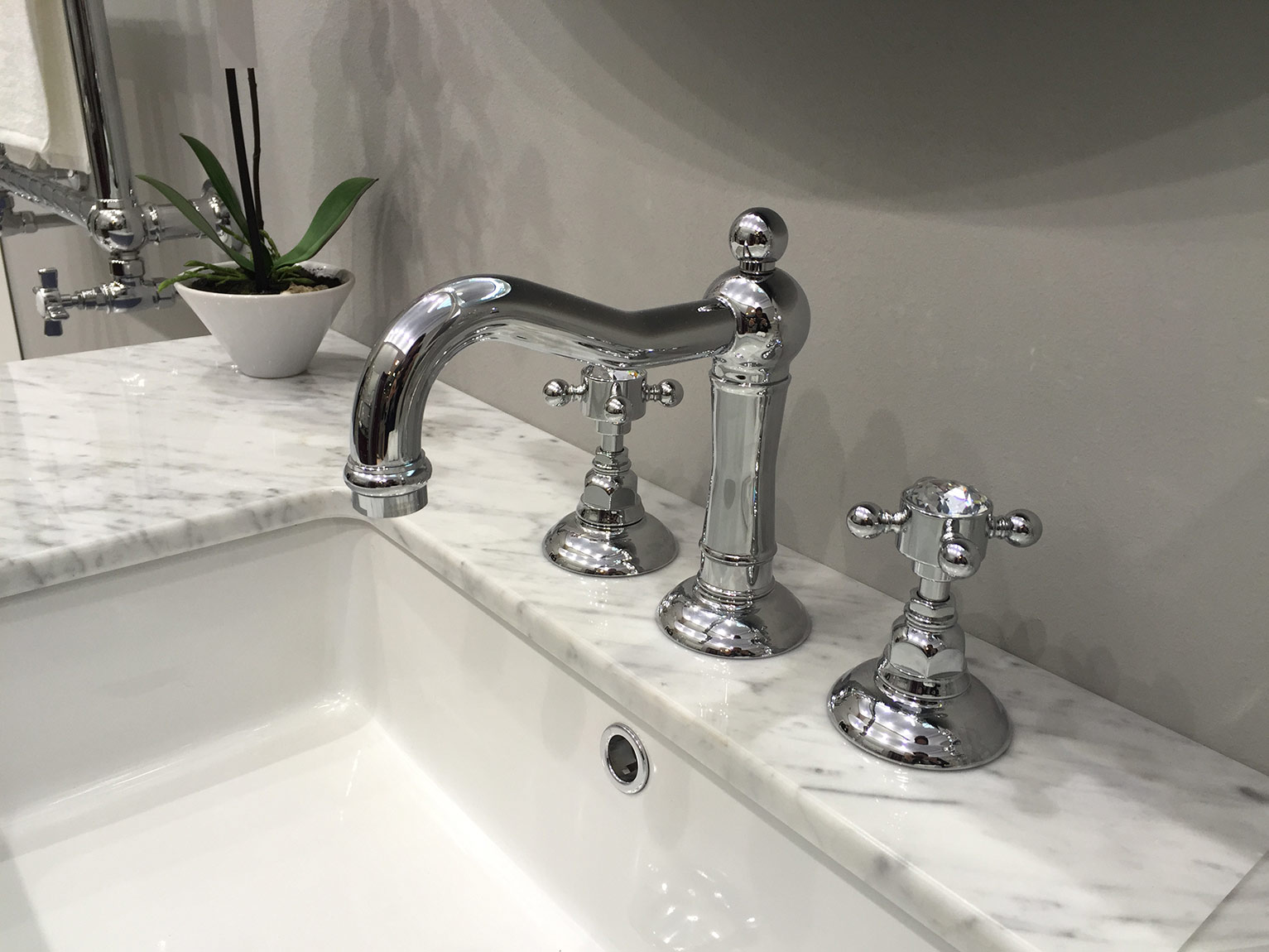 1425 ** 93 Смеситель для душа внешнего типа Nicolazzi Series Half Dome Crystal  - Вид №6