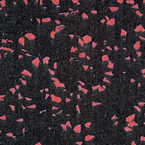 Напольное покрытие bsw regupol everroll classic черно-красный 4 мм BSW Regupol sun-id-2068944 - Вид №1