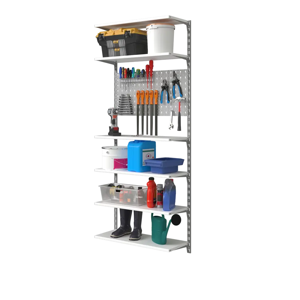 Направляющая однорядная Spaceo 200 см цвет серый STLM-2058549 - Вид №10