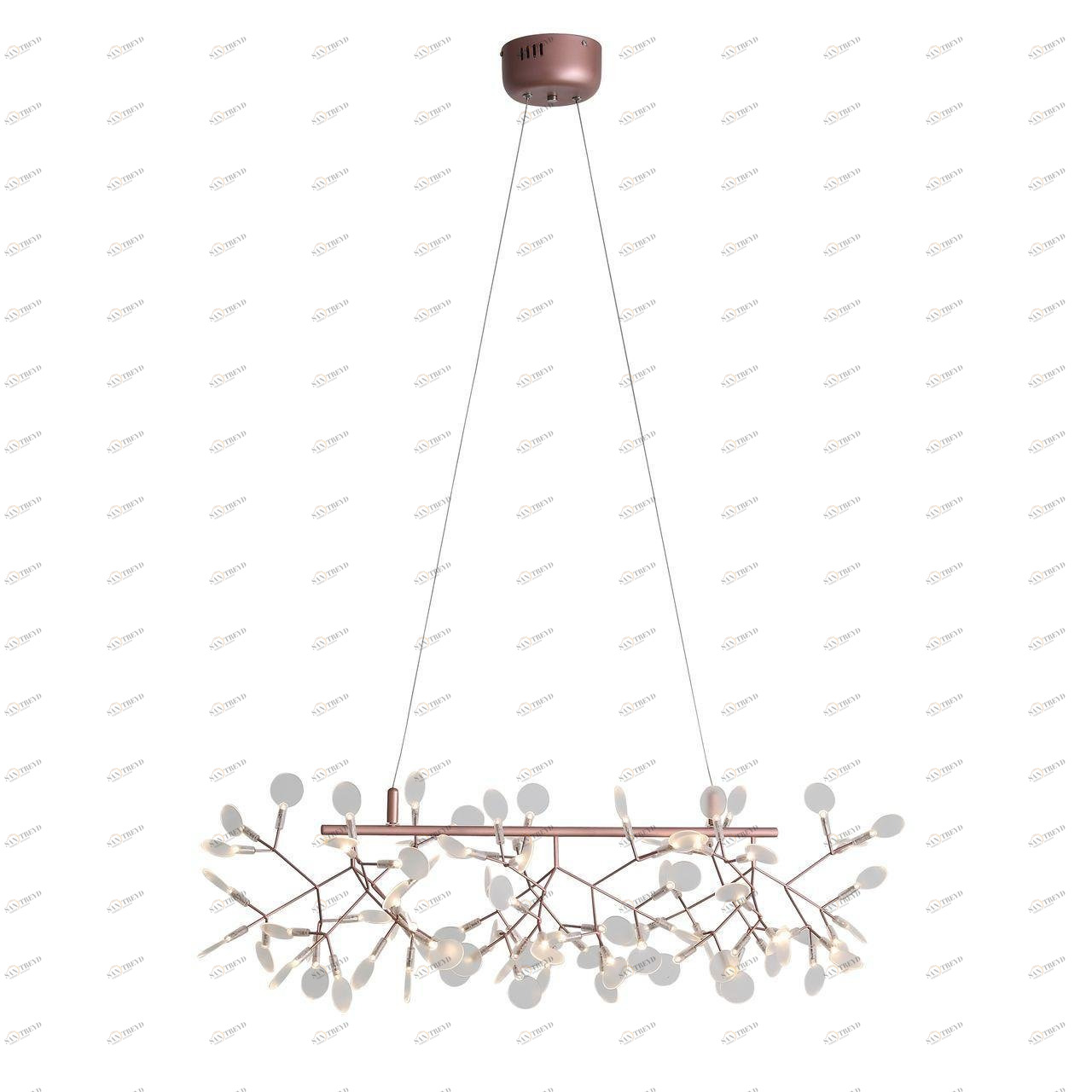 Подвесная светодиодная люстра ST Luce Rafina SL379.223.81 ST LUCE ДИЗАЙНЕРСКИЕ, RAFINA 220490 Белый 