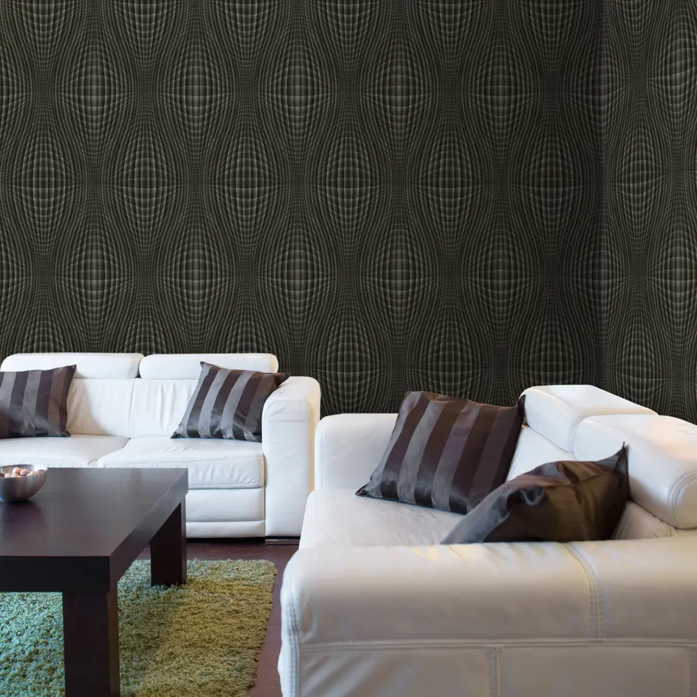 Обои флизелиновые Euro Decor Atmosphere чёрные 1.06 м 1139-05 STLM-2085474 - Вид №3