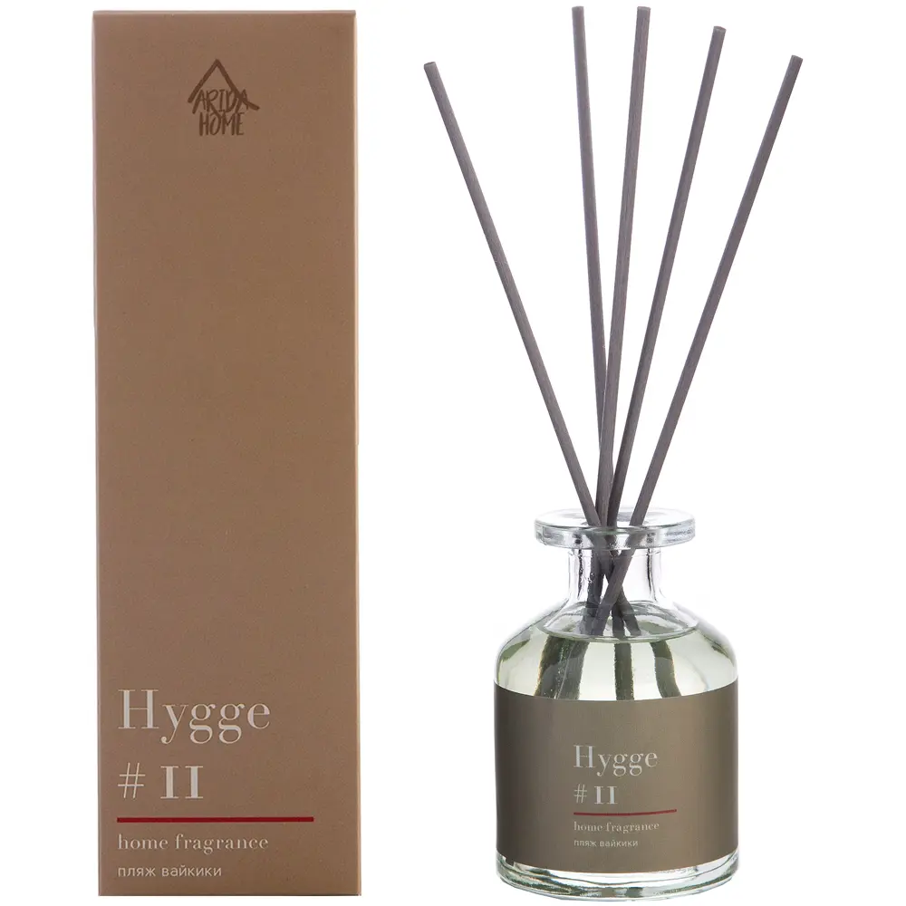 ARIDA HOME Диффузор Hygge 11 «Пляж Вайкики» — тропическая гармония для дома 84535156 STLM-0051591