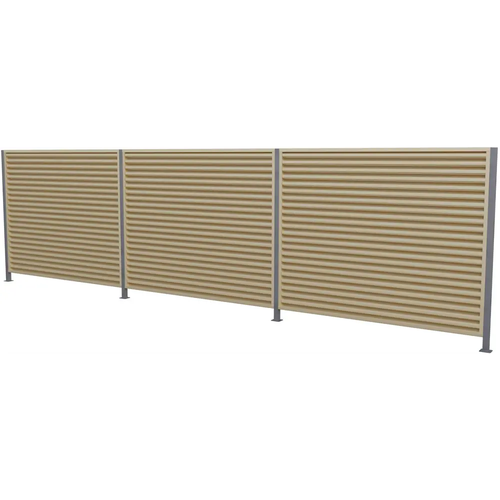 Santreyd Кавказ - забор-жалюзи с двусторонним дизайном 2×2.5 м 88698258 нет STLM-0959628 - Вид №9