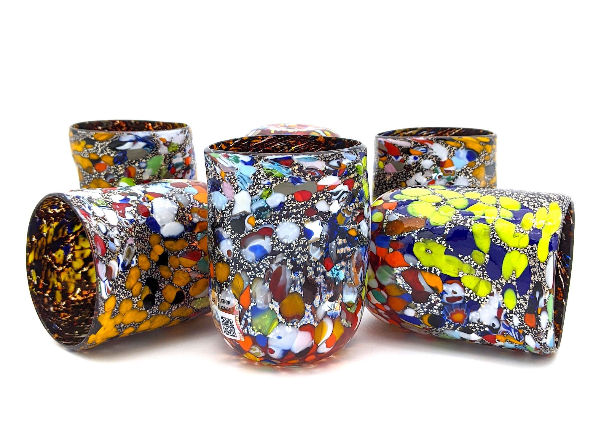 Набор из шести стаканов из муранского стекла ручной работы YourMurano готы ARCH-00067640