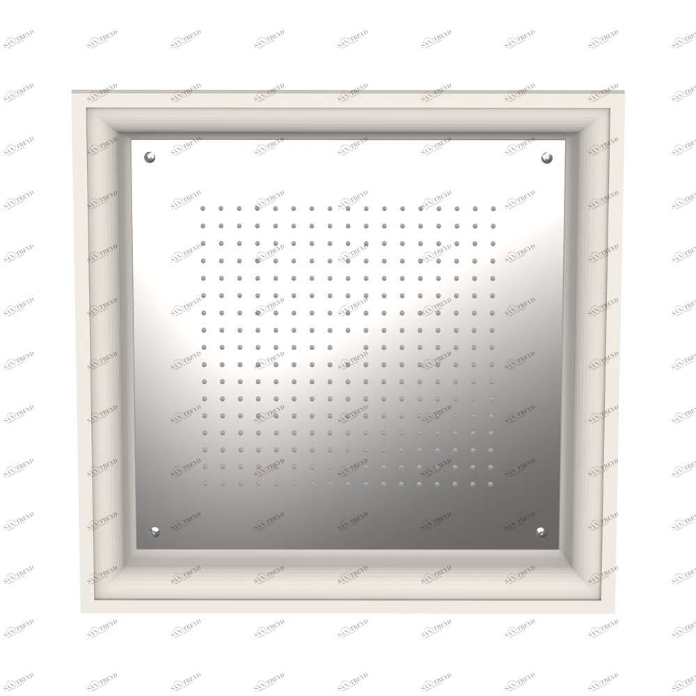 Graffio Встроенный внешний квадратный верхний душ 650 × 650 мм. FR401 