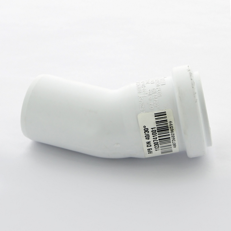 Отвод 30° Raupiano Plus REHAU d40 123074 - Вид №2