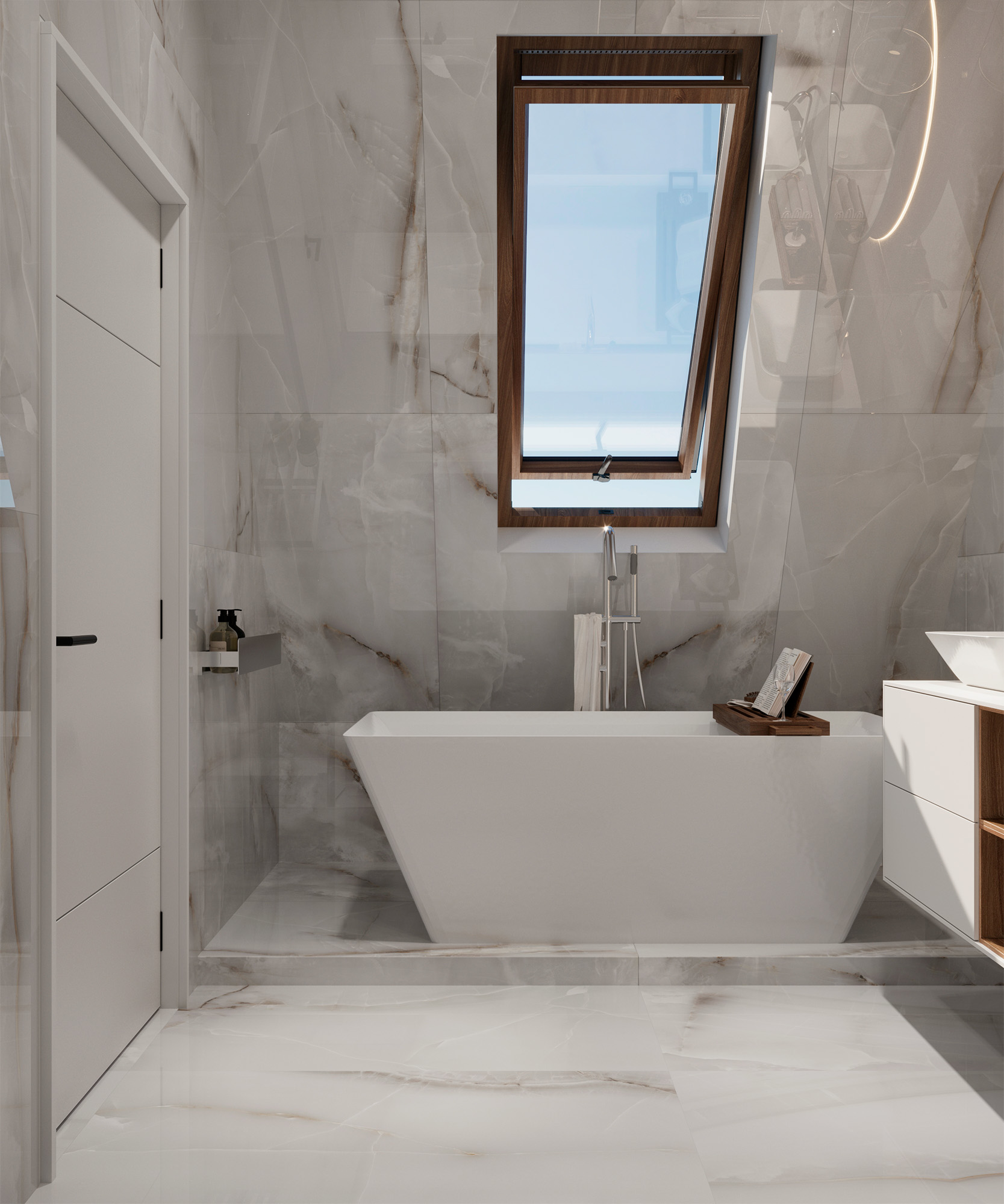 Керамогранит ONYX LINE GREY 60х120 Arcadia Ceramica FP1025-A STLM-0948338 89376177