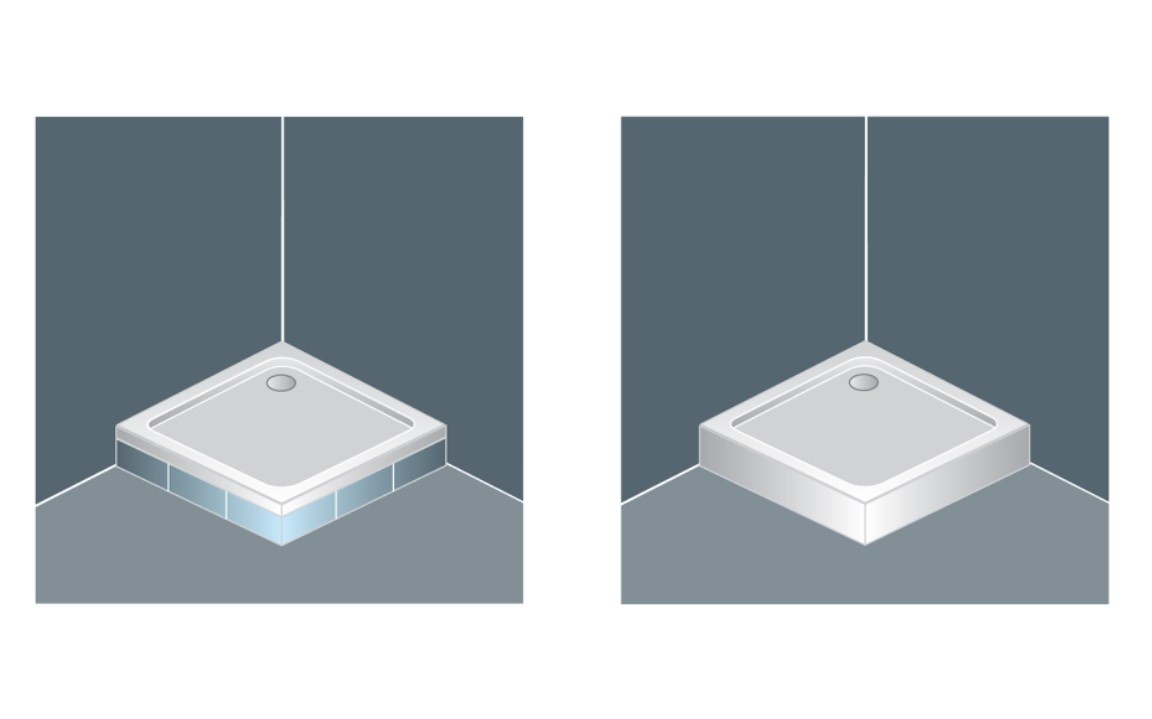 Поддон для душа акриловый Kolpa-San Evelin tray q 00542  Словения  - Вид №3