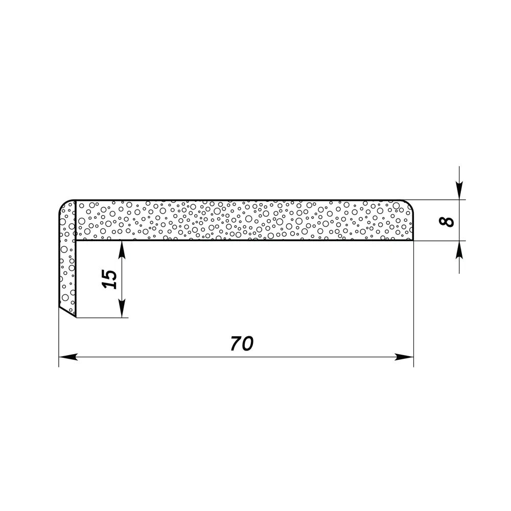 Наличник Лара телескопический 2150x70x8 мм полипропилен цвет дарк грей (5 шт.) Santreyd STLM-2041767 - Вид №2