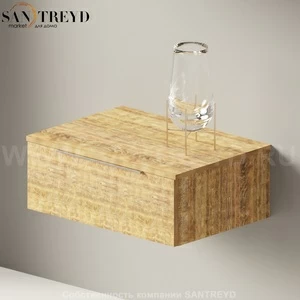 Flaminia BOX Настенная тумба 70 см с 1 ящиком BX297.WW