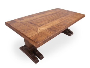 Деревянный прямоугольный обеденный стол