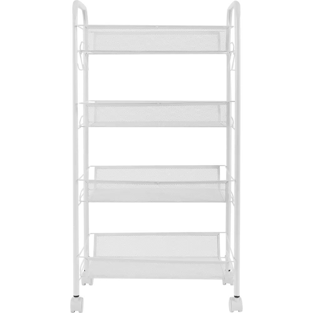 Этажерка Mirage 45x84x26 см 4 полки металл белый Santreyd STLM-2042856 - Вид №1
