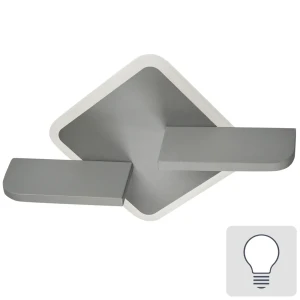 Настенный светильник светодиодный Escada 10223/1LED, нейтральный белый свет, цвет серый