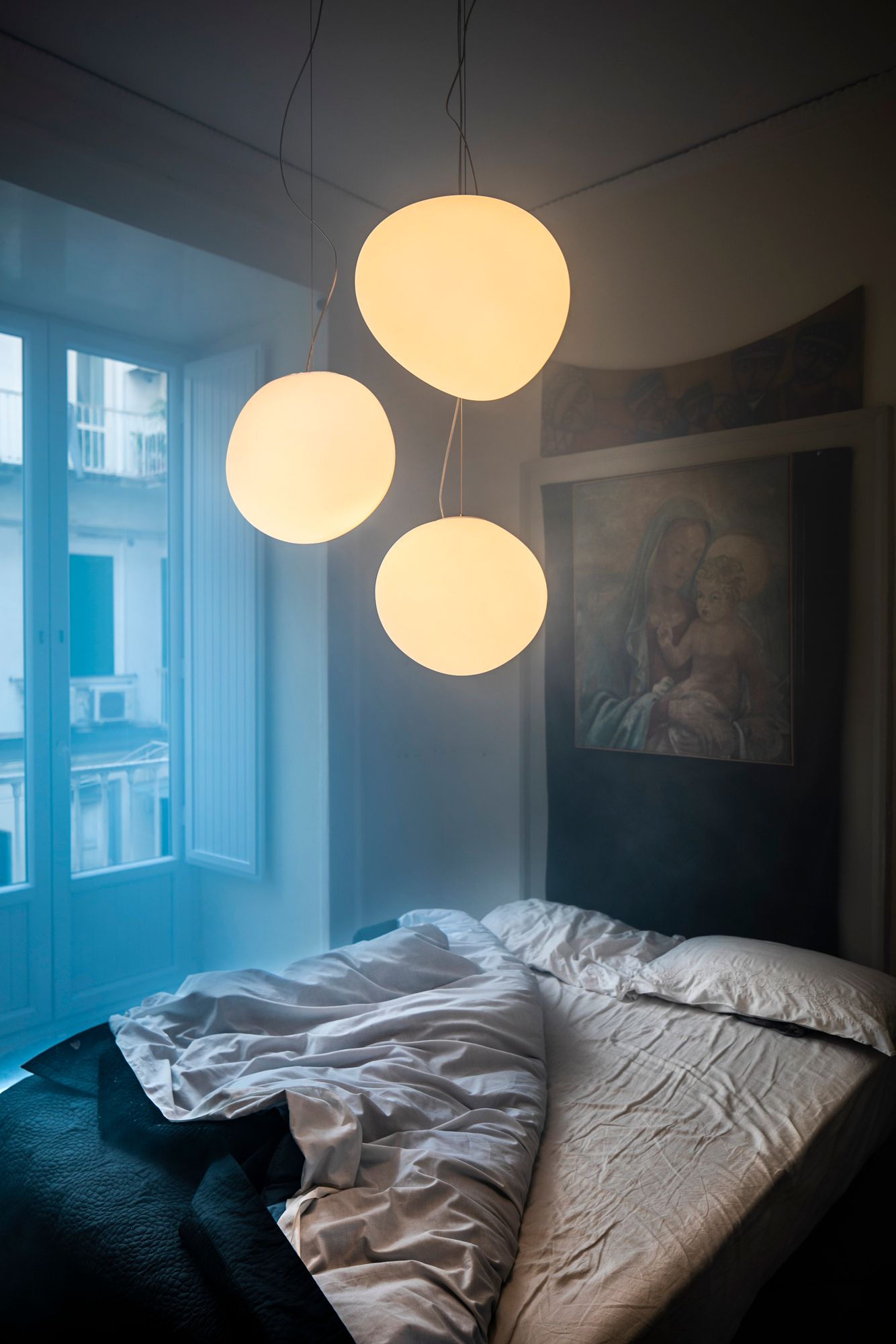 Выдувное стекло светодиодный подвесной светильник Foscarini Gregg ARCH-00114280 - Вид №6