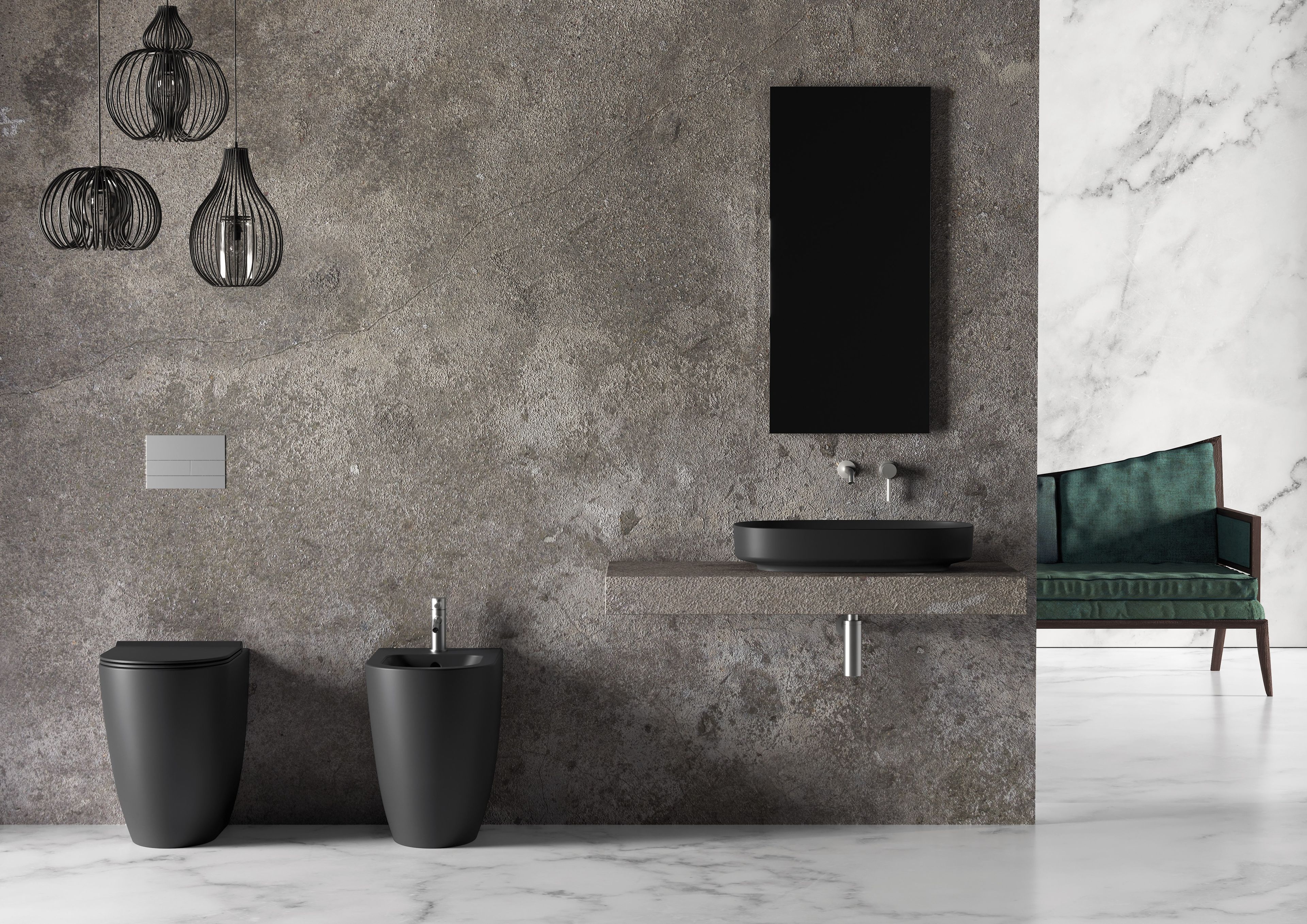 Напольное керамическое биде Alice Ceramica Форма ARCH-00004879 - Вид №1