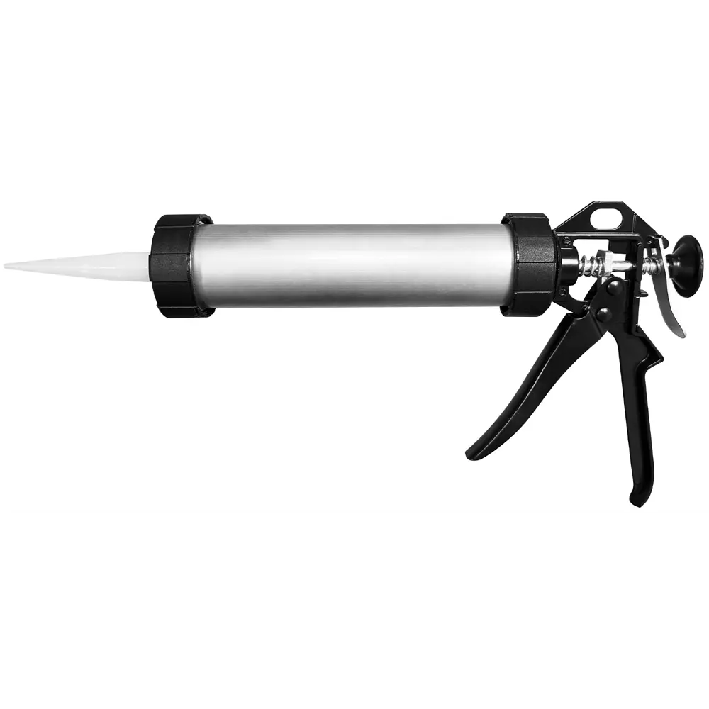Закрытый пистолет для герметика VERTEXTOOLS 9015 с алюминиевым корпусом 86220407 STLM-0067049