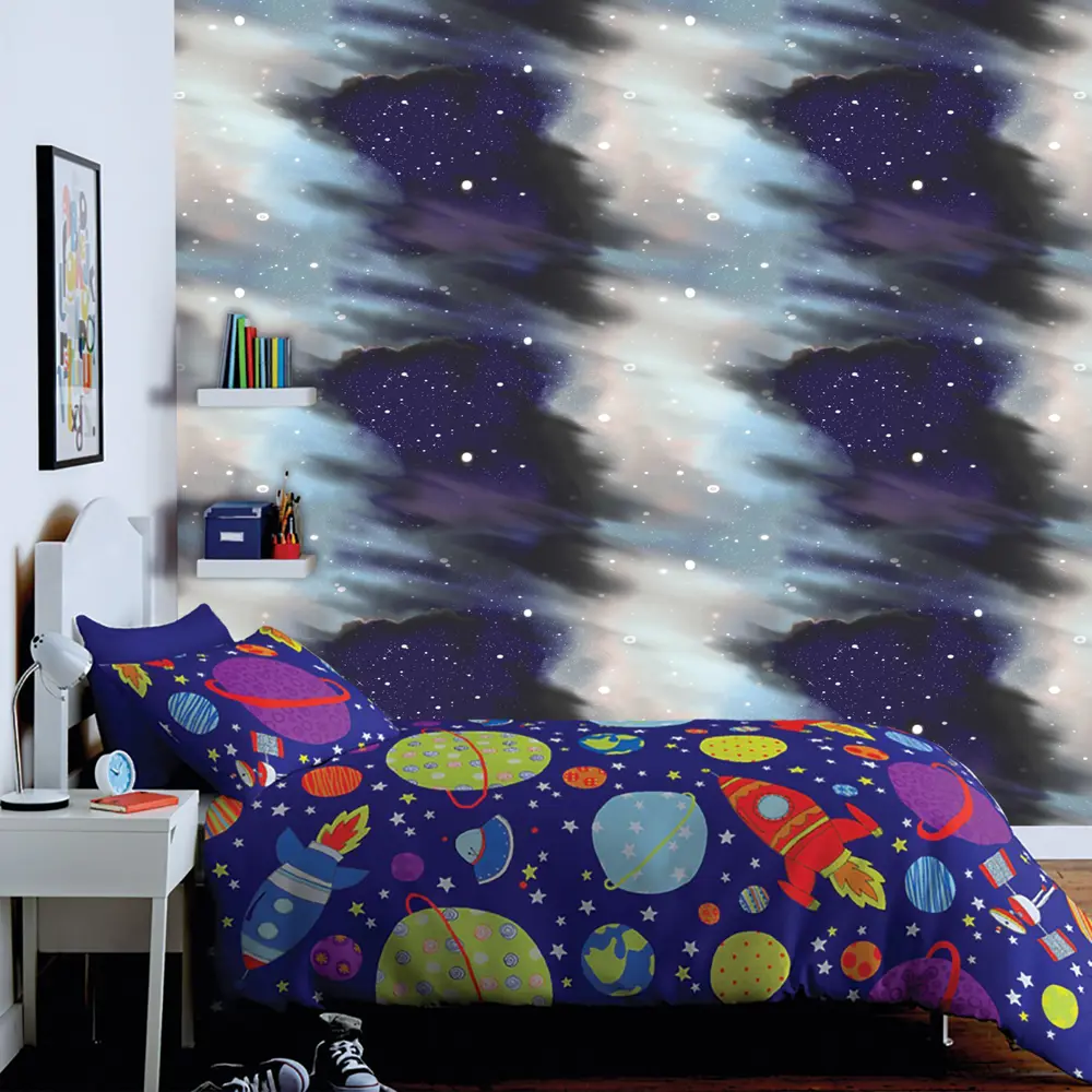 Обои флизелиновые Erismann Inspace синие 1.06 м ЭР60403-03 STLM-2210080 - Вид №3