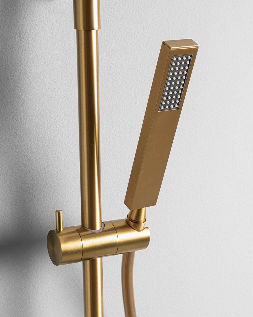 Настенная душевая колонка из нержавеющей стали с ручным душем TAMANACO NIADI ARCH-00103063 - Вид №2