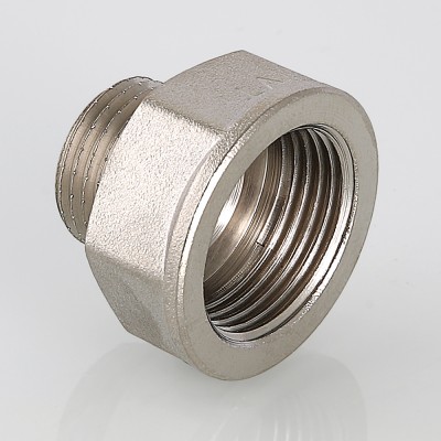 VTr.592.N.0403 Фитинг резьбовой – переходник Valtec 1/2" х 3/8"  - Вид №1