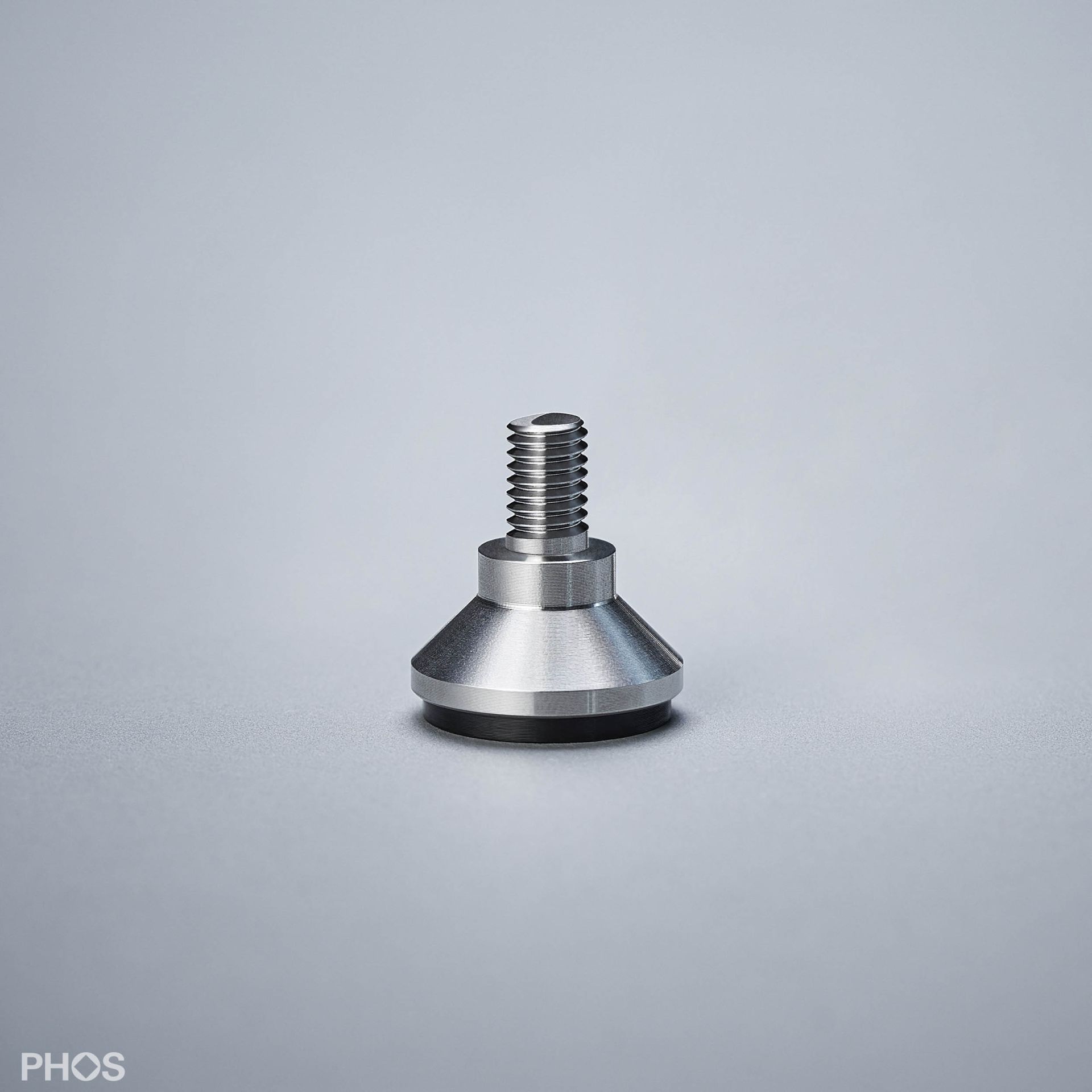 MF20-10Set4 Набор из 4 конических мебельных ножек ø20 мм со шпилькой с резьбой М6 PHOS  - Вид №3