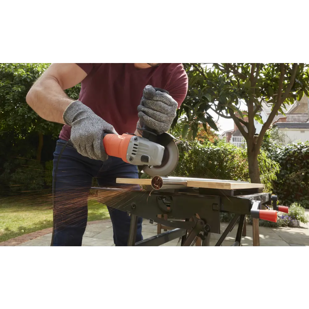 УШМ сетевая Black&Decker ADBEG115, 760 Вт, 115 мм BLACK + DECKER STLM-2143345 - Вид №9