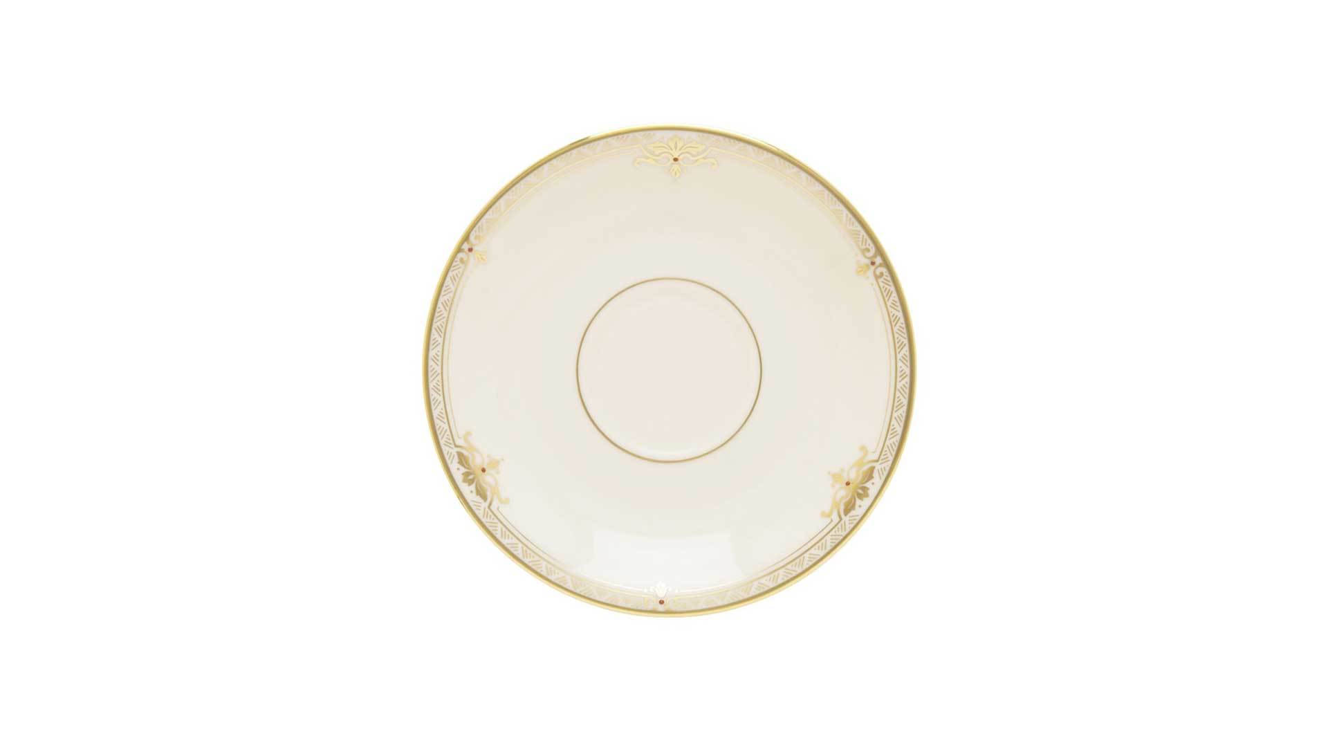 10574971 Lenox Чашка чайная с блюдцем Lenox "Республика" 180мл Фарфор костяной  - Вид №2