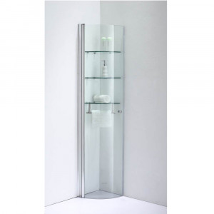 Z013A Шкафчик стеклянный SSWW