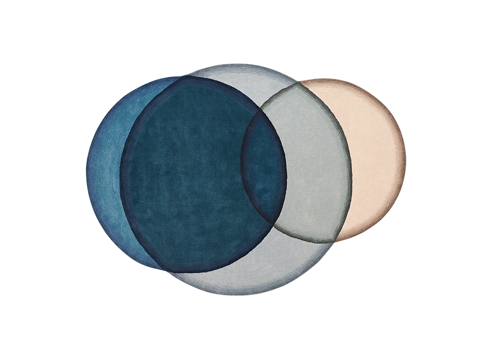 100486 Ковер Blue GAN Crystal