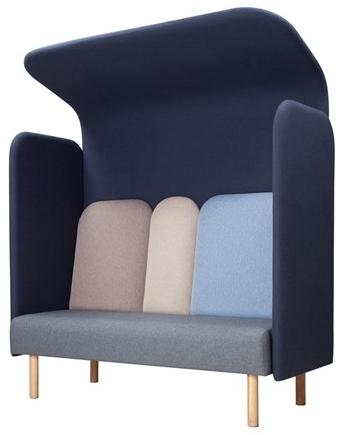 SOFTREND Диван / офисный остров из ткани August sun-id-1476802 - Вид №1