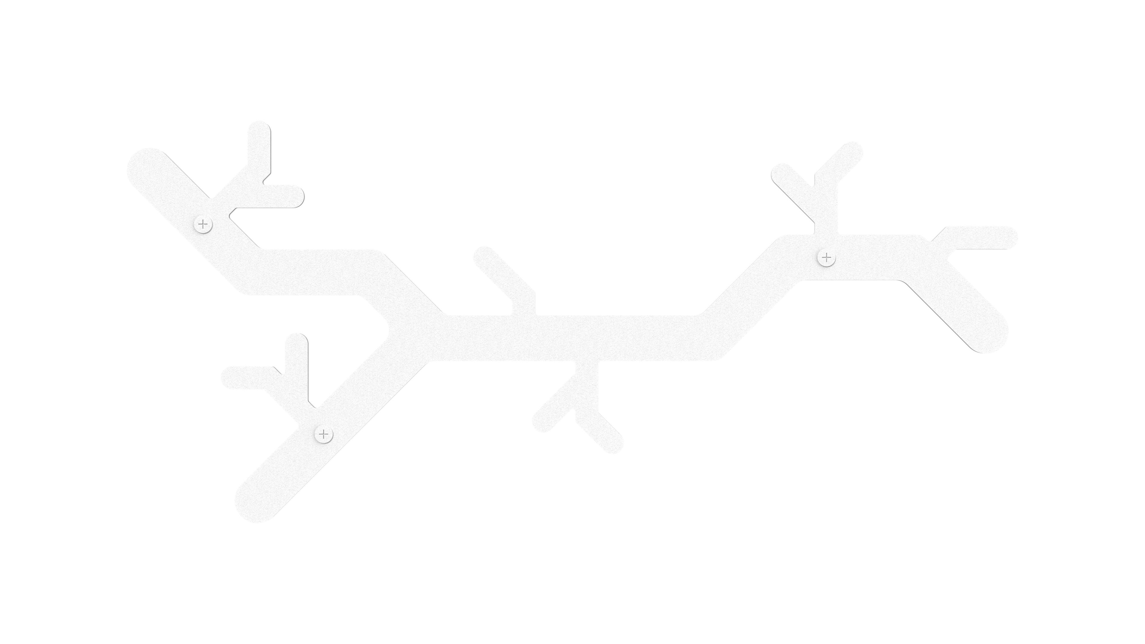Стальная настенная вешалка с порошковым покрытием FUNCTIONALS TREE HOOKED ARCH-00076583 - Вид №8