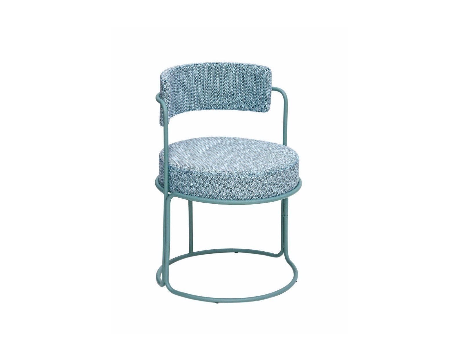 Стальной мягкий садовый стул iSimar Paradiso ARCH-00058909 - Вид №8